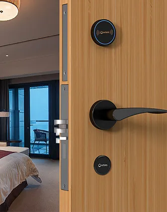 S3474 RFID Hotel Lock on door