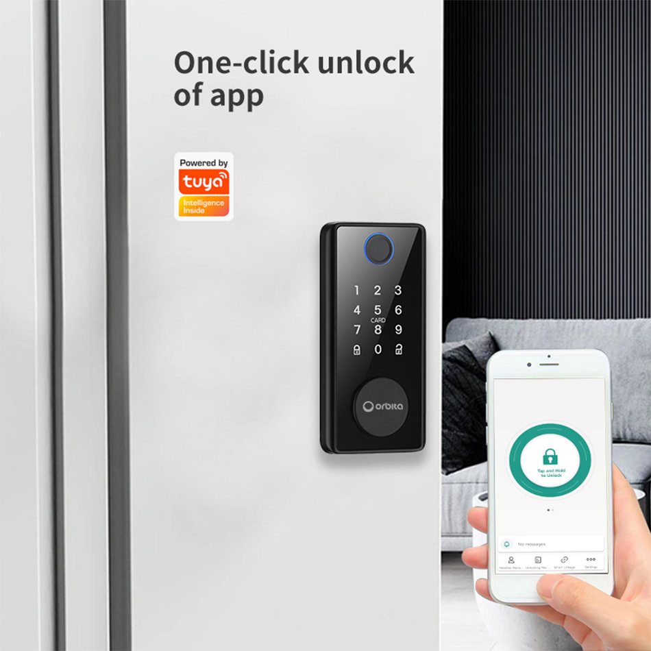 P7034 Smart Fingerprint loxk-photo2