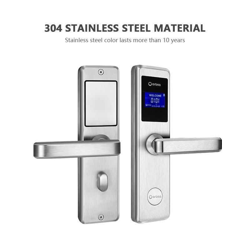 4041A hotel lock front panel and back panel